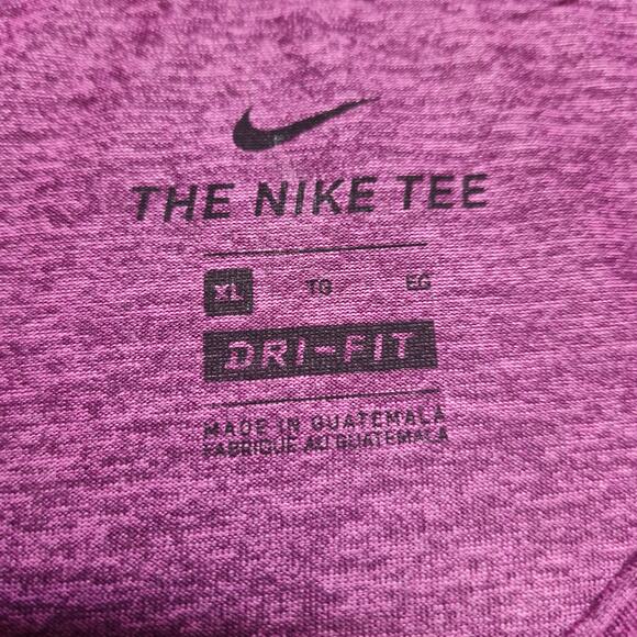 Nike Dri-Fit Men’s Purple Short Sleeve T-Shirt Size XL - Picture 3 of 8